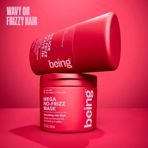 Being MEGA NO-FRIZZ Smoothing Hair Mask thumbnail 4