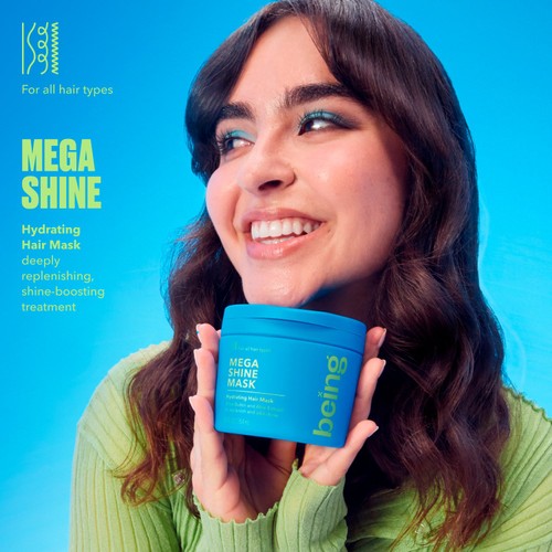 Being MEGA SHINE Hydrating Hair Mask thumbnail 2