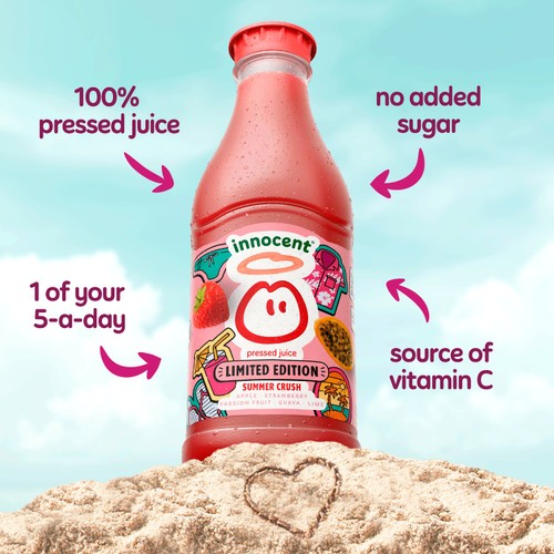 innocent Summer Crush Strawberry, Lime & Guava Juice Limited Edition thumbnail 4