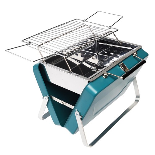Rex London Portable Suitcase BBQ Petrol Blue thumbnail 8