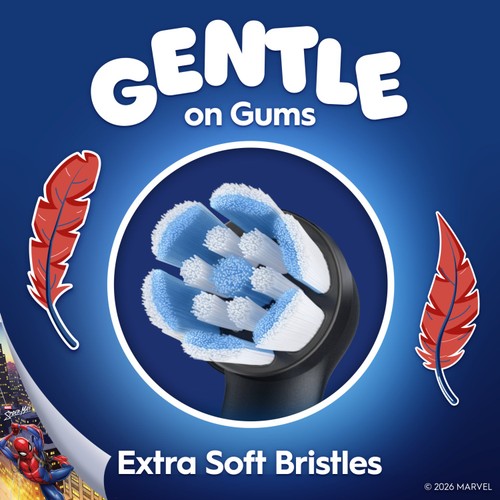Oral-B iO Gentle Care Spiderman Replacement Toothbrush Heads thumbnail 4