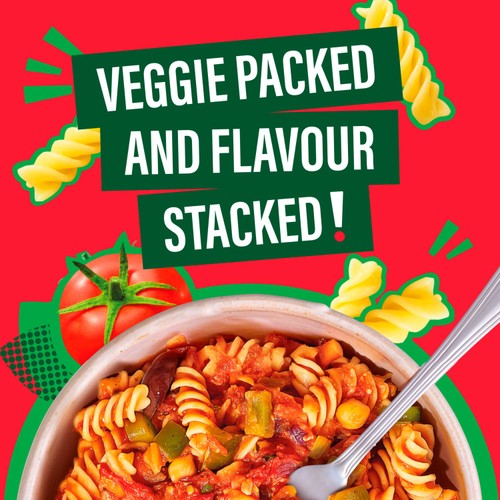 Dolmio Classics Veggie Packed Fusilli Microwave Pasta Meal thumbnail 2
