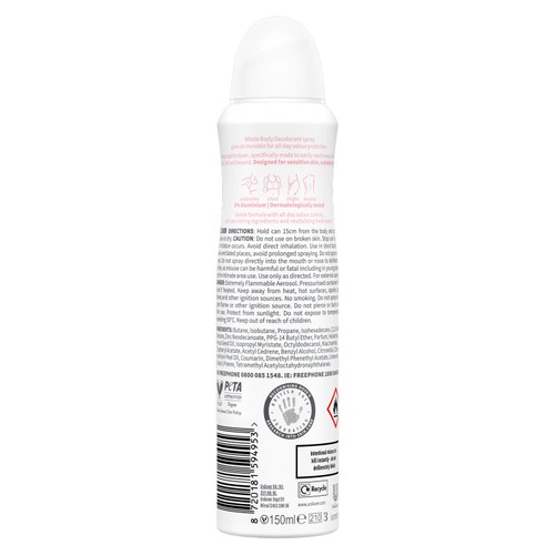 Dove Women 48h Whole Body Aerosol Raspberry & Rose thumbnail 8