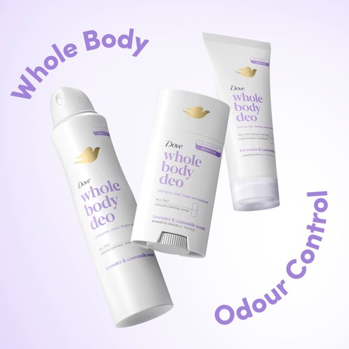 Dove Women 48h Whole Body Cream Lavender & Chamomile thumbnail 6