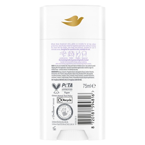 Dove Women 48h Whole Body Stick Lavender & Chamomile thumbnail 8