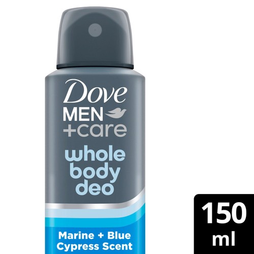Dove Men+ 48h Whole Body Spray Marine & Blue Cypress