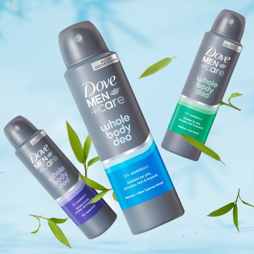 Dove Men+ 48h Whole Body Spray Marine & Blue Cypress thumbnail 5