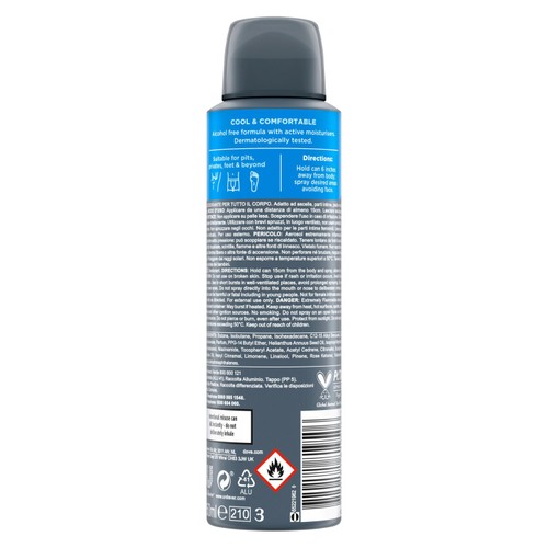 Dove Men+ 48h Whole Body Spray Marine & Blue Cypress thumbnail 6