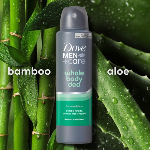Dove Men+ 48h Whole Body Spray Bamboo & Aloe thumbnail 2