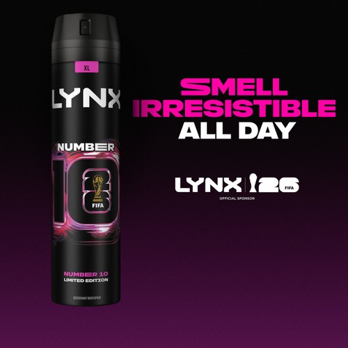 Lynx Men Number 10 48h Antiperspirant Deodorant Aerosol thumbnail 2