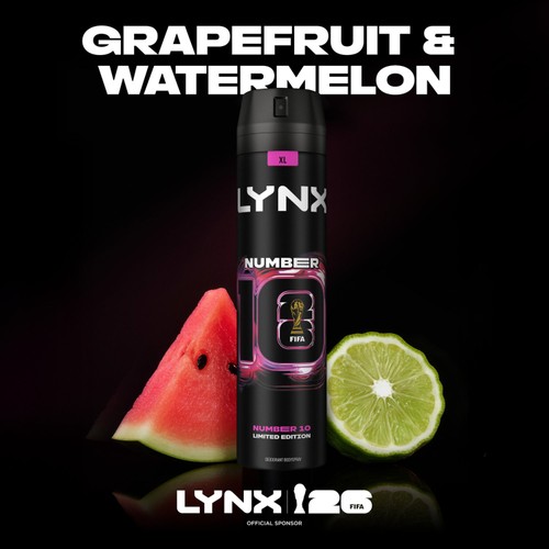 Lynx Men Number 10 48h Antiperspirant Deodorant Aerosol thumbnail 3