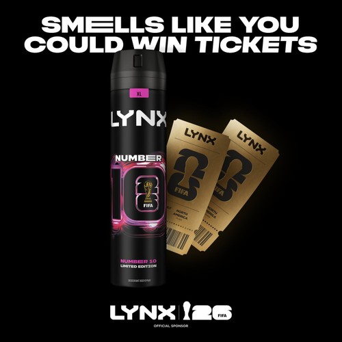 Lynx Men Number 10 48h Antiperspirant Deodorant Aerosol thumbnail 5