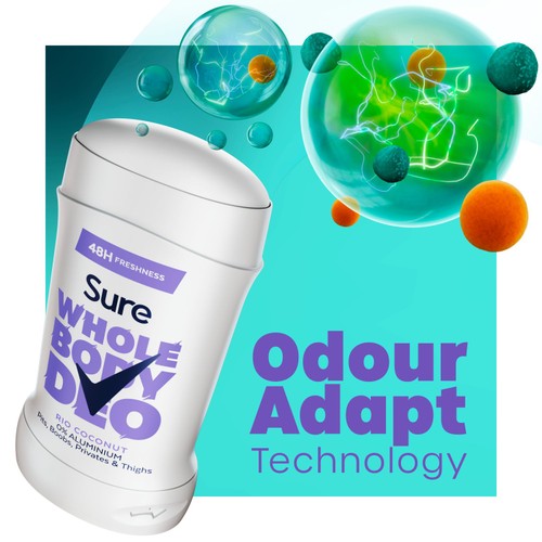 Sure Women Rio Coconut 48h Whole Body Deodorant Odour Control Stick thumbnail 3