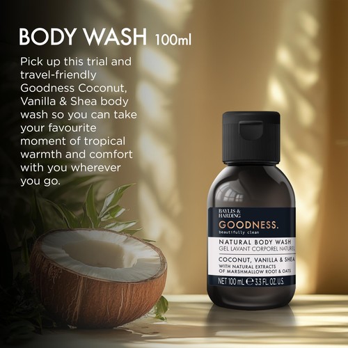 Baylis & Harding Goodness Coconut, Vanilla & Shea Body Wash thumbnail 3