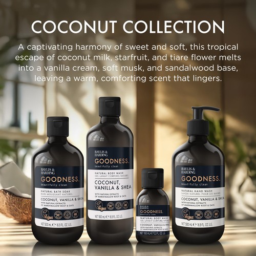 Baylis & Harding Goodness Coconut, Vanilla & Shea Body Wash thumbnail 4