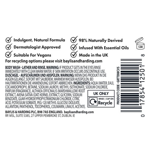 Baylis & Harding Goodness Coconut, Vanilla & Shea Body Wash thumbnail 7