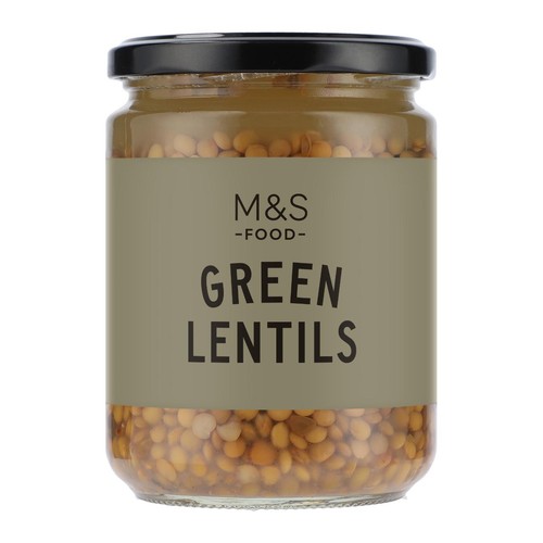 M&S Green Lentils