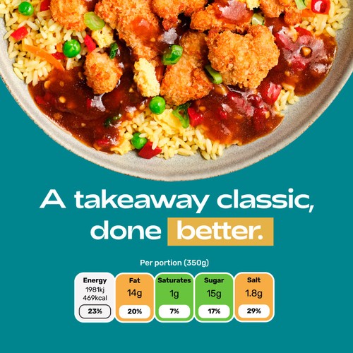 GSN Crispy Chicken & Egg Fried Rice Ready Meal thumbnail 2