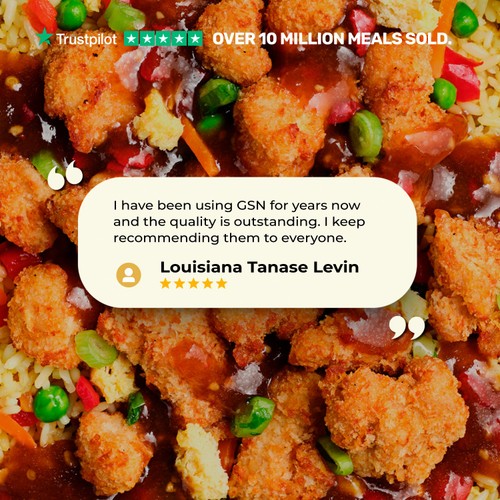 GSN Crispy Chicken & Egg Fried Rice Ready Meal thumbnail 3