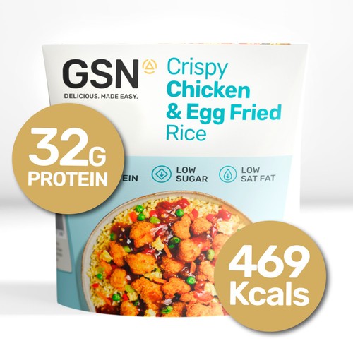 GSN Crispy Chicken & Egg Fried Rice Ready Meal thumbnail 4