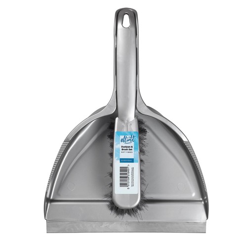 Elliott Dustpan & Brush Set Silver Soft thumbnail 4