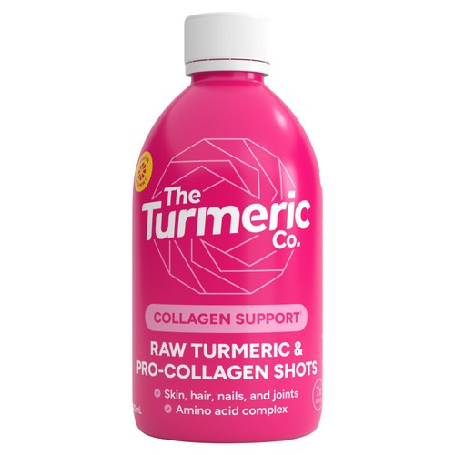 The Turmeric Co. Raw Turmeric & Collagen Dosing Bottle