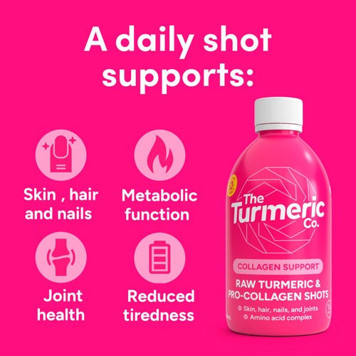 The Turmeric Co. Raw Turmeric & Collagen Dosing Bottle thumbnail 2
