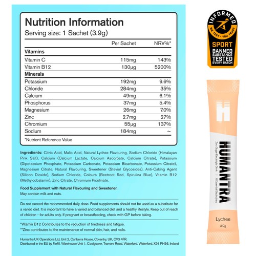 Humantra Lychee Electrolyte Powder thumbnail 6