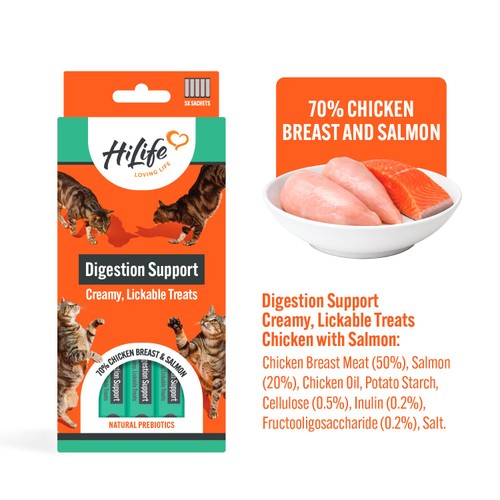 HiLife Functional Cat Licks Digestive Support thumbnail 3