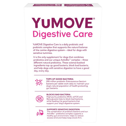 YuMOVE Digestive Support Pre & Probiotic for Dogs thumbnail 3