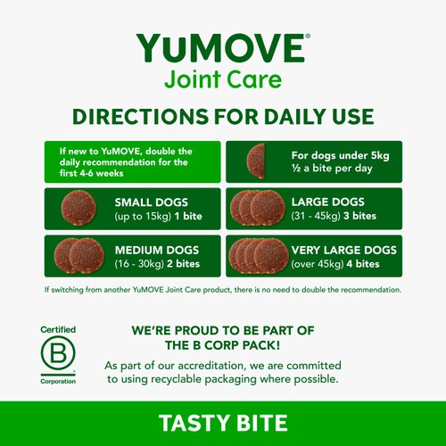 YuMOVE Joint Support Daily Bites for Adult Dogs thumbnail 4