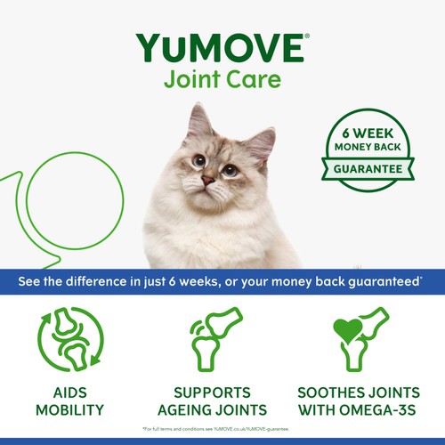 YuMOVE Joint Support Daily Bites for Senior Cats thumbnail 2