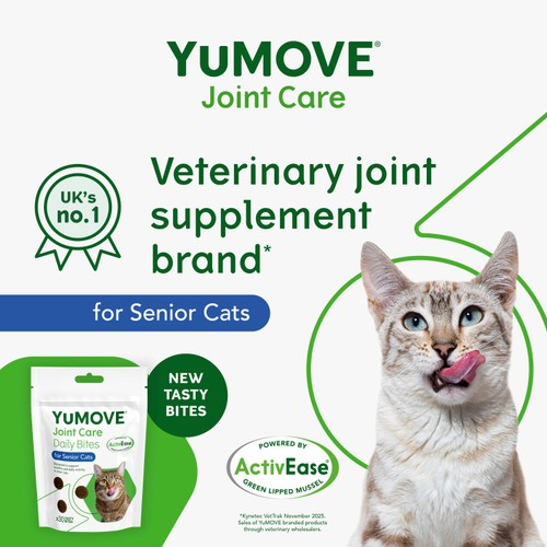 YuMOVE Joint Support Daily Bites for Senior Cats thumbnail 3