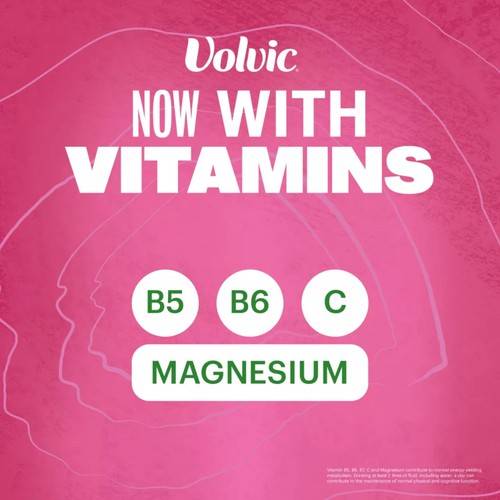 Volvic Vitamin Raspberry Recharge Vitamin Flavoured Water thumbnail 7