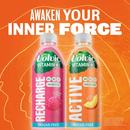 Volvic Vitamin Peach Active Vitamin Flavoured Water thumbnail 5