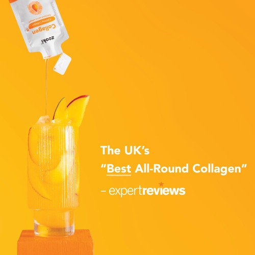 Zooki Marine Collagen 5,000mg, Mango Peach Sachets thumbnail 3