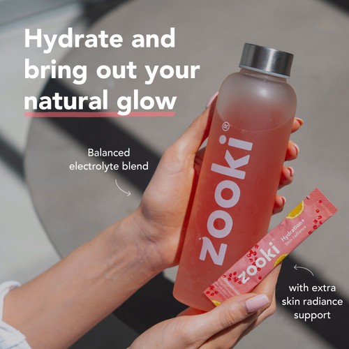 Zooki Electrolytes+ Skin Radiance, Pomegranate Flavour thumbnail 3