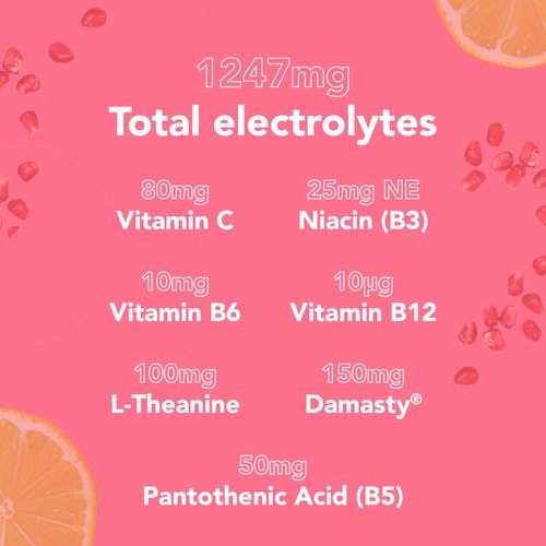 Zooki Electrolytes+ Skin Radiance, Pomegranate Flavour thumbnail 4