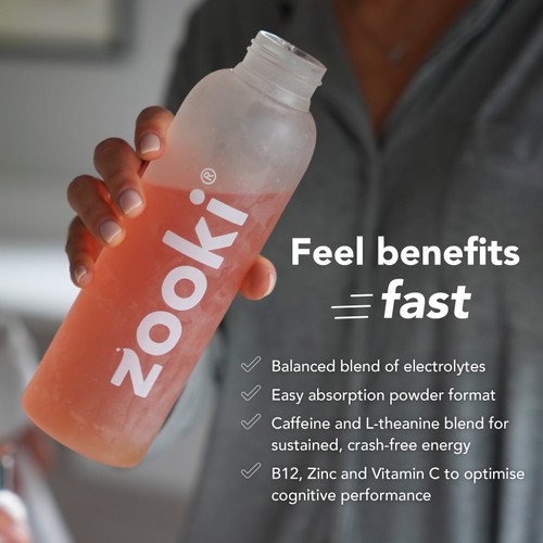 Zooki Electrolytes+ Skin Radiance, Pomegranate Flavour thumbnail 5