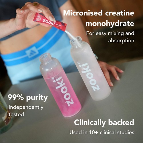 Zooki Creatine+ For Women, Powder Sachets, Summer Fruits Flavour thumbnail 4