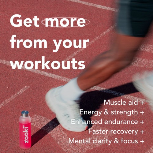 Zooki Creatine+ For Men, Powder Sachets, Wild Berry Flavour thumbnail 6