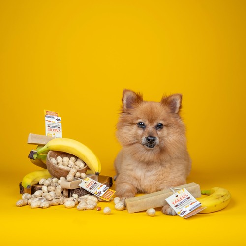 Yakers Peanut Butter & Banana Medium Dog Chew thumbnail 2