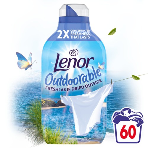 Lenor Outdoorable Fabric Conditioner Sea Breeze Stroll 60 Washes
