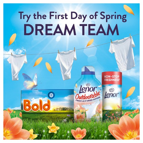 Lenor Outdoorable Fabric Conditioner First Day Of Spring 60 Washes thumbnail 4