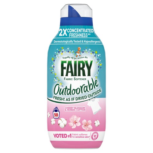 Fairy Outdoorable Fabric Conditioner Cherry Blossom & Nordic Cotton 50W thumbnail 2