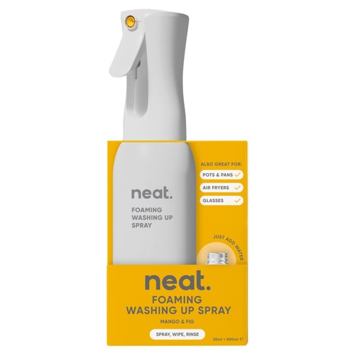 Neat Foaming Washing Up Spray Starter Pack Mango & Fig thumbnail 2