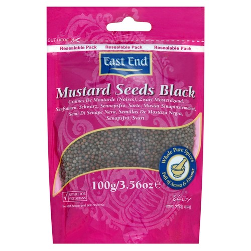 East End Whole Black Mustard Seeds
