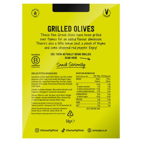 Serious Pig Flame Grilled Olives thumbnail 6