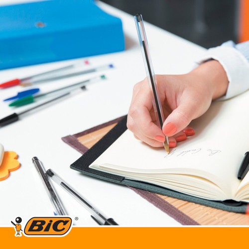 BIC Cristal Original Ballpoint Pens Black Box of 10 thumbnail 7