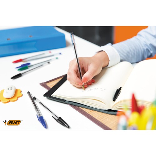 BIC Cristal Original Ballpoint Pens Black Box of 10 thumbnail 9
